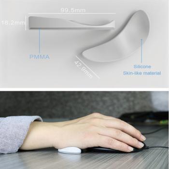Silicone mouse wrist pad ergonomic mouse pad wrist rest mouse palm rest hand rest pad